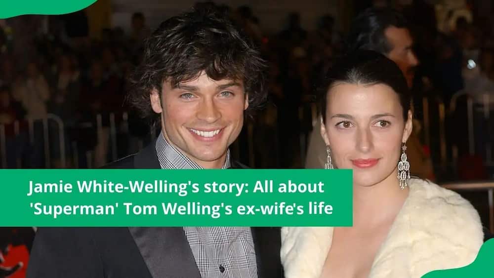 Tom Welling and his ex wife Jamie White