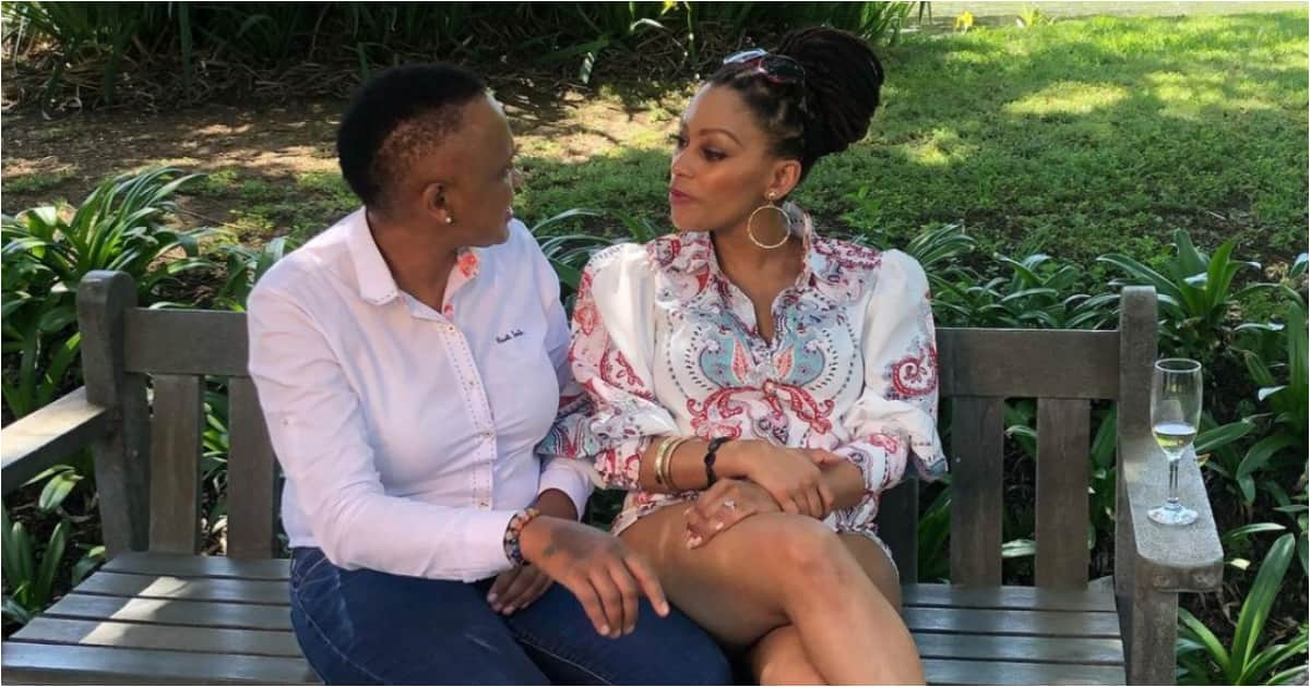 Marriage Goals Letoya Makhene And Her Wife Stun In Wedding Attire