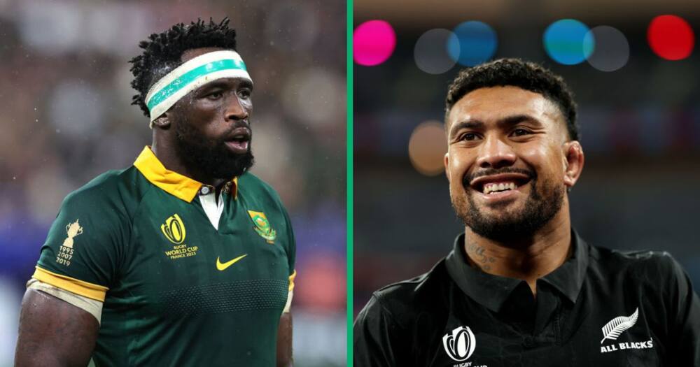 Springbok captain Siya Kolisi and All Blacks player Ardie Savea will be representing their nations at the Rugby World Cup finals