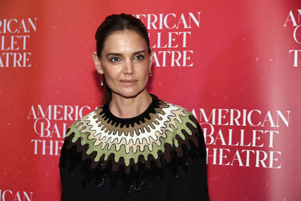 Katie Holmes at an American Ballet Theatre Spring Gala