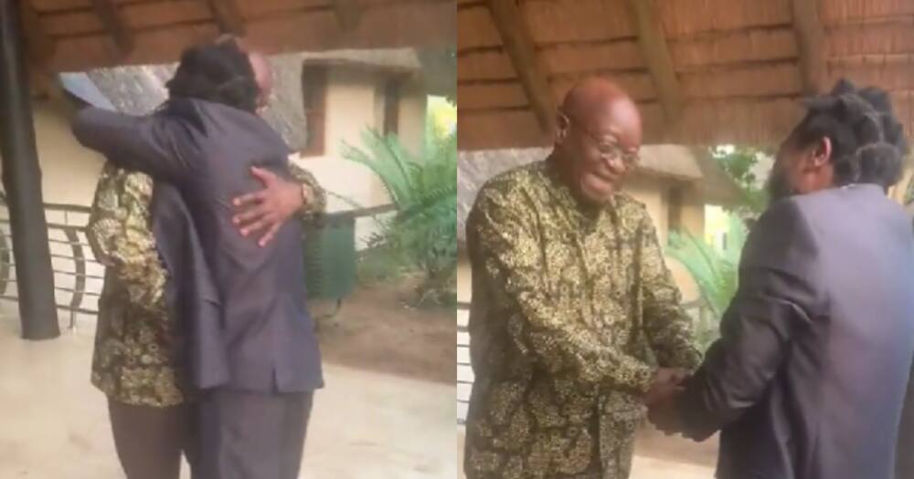 AbaThembu King, Jacob Zuma, video, reactions