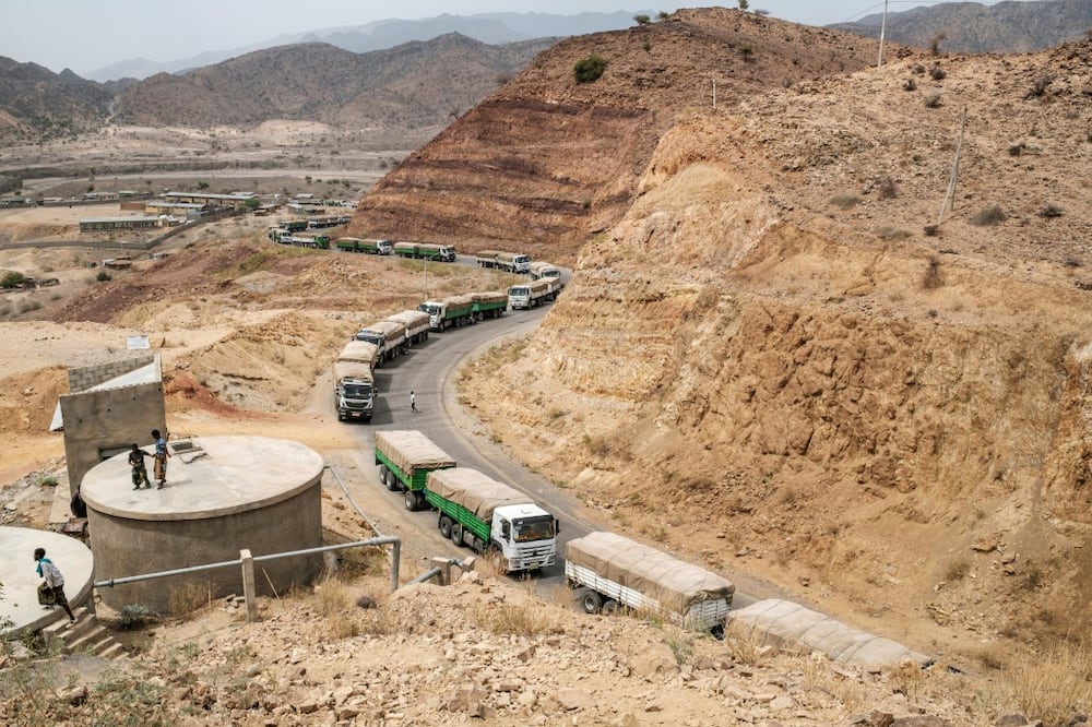 The World Food Programme resumed aid convoys to Tigray in April