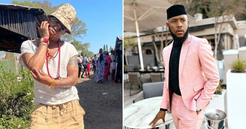 Somizi Mhlongo confirmed that he and Mohale Motaung were never married.
