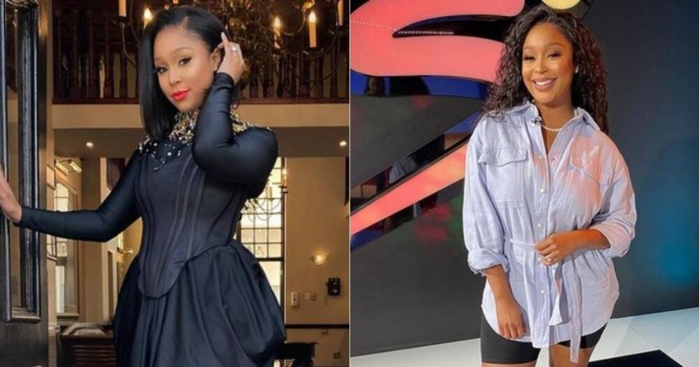 Minnie Dlamini, looks super cool, outfit, celebs agree