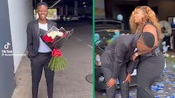 Woman surprises girlfriend with dream proposal and customised MINI Cooper