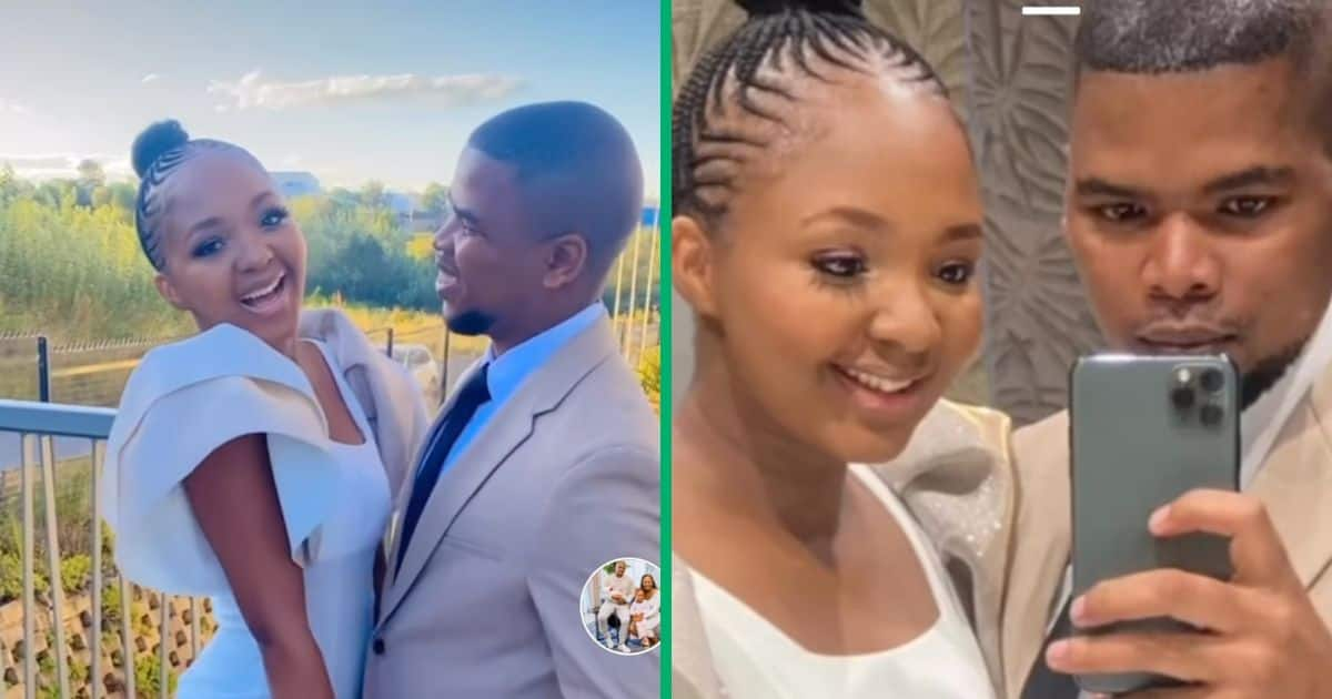 TikTok Couple Celebrates One Year Of Cozy Wedding With 15 Guests In ...