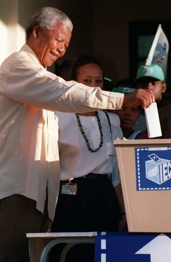 27 April 1994 first democratic general elections