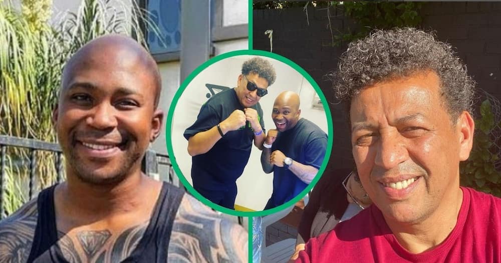 Musician NaakMusiq and AKA's father Tony Forbes are training together for boxing.