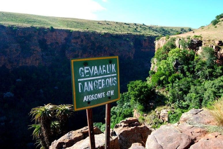 Hiking trails and walking trails in Gauteng