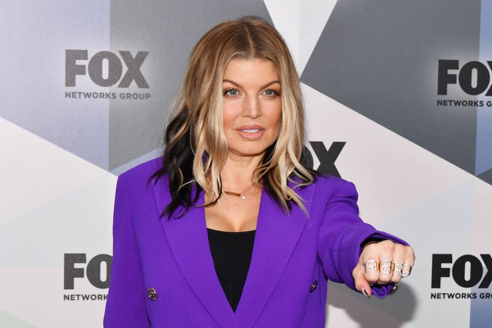 Fergie attends the Fox Network Upfront at Wollman Rink