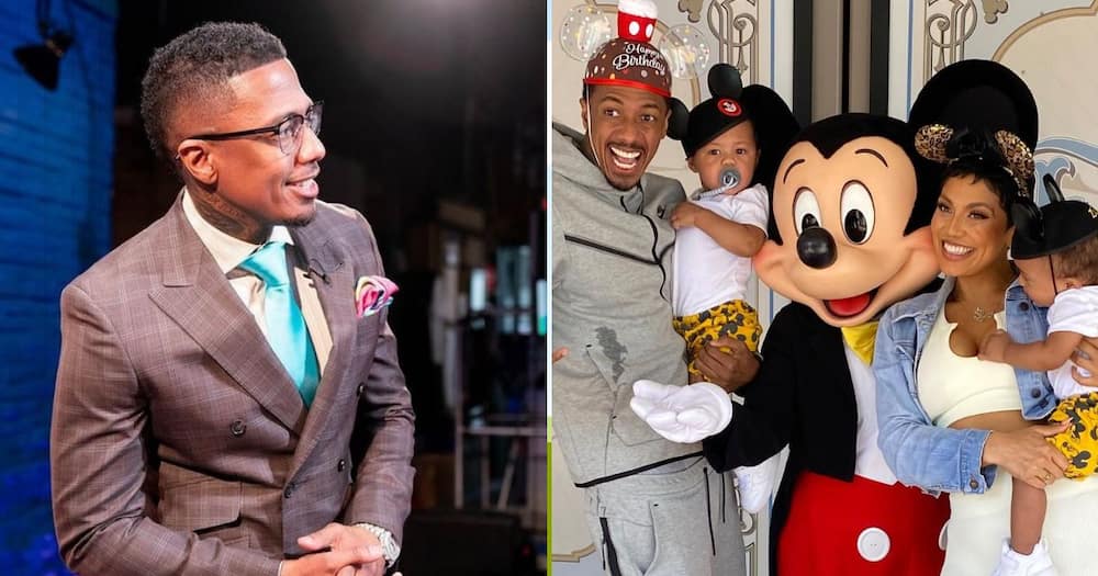 Nick Cannon and baby mama Abby De La Rosa celebrated their twins' first birthday in Disneyland