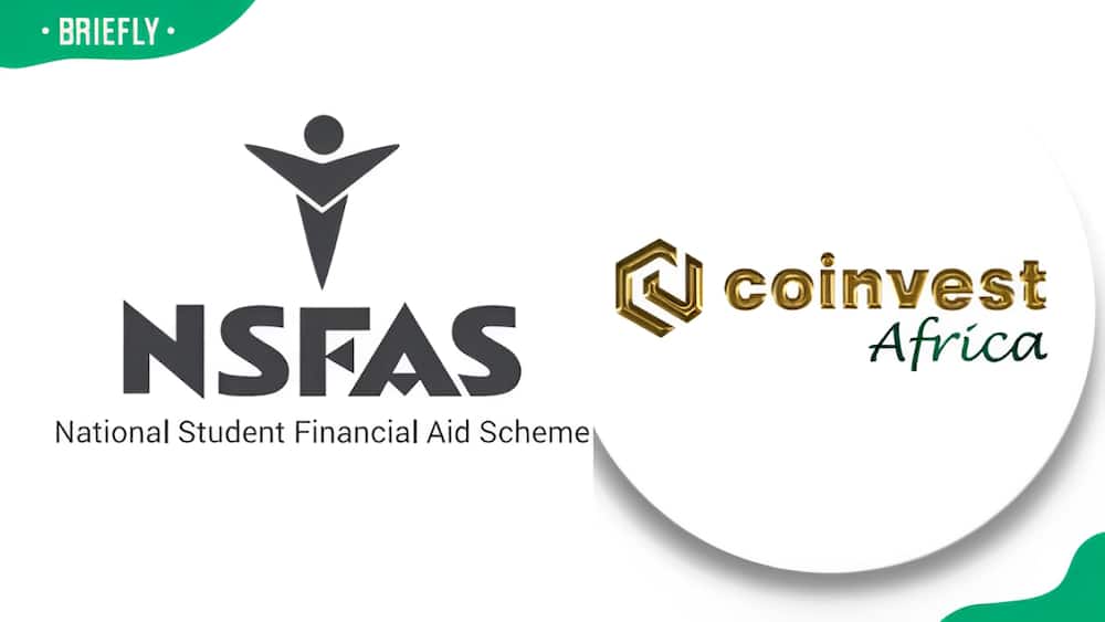 NSFAS and Coinvest official logos