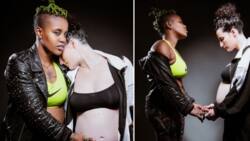 Toya Delazy and her wife Allison celebrate the birth of their daughter, " I have a family"