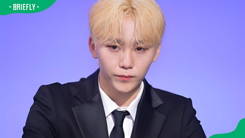 Seungkwan at the 4th Album 'Face the Sun' release press conference