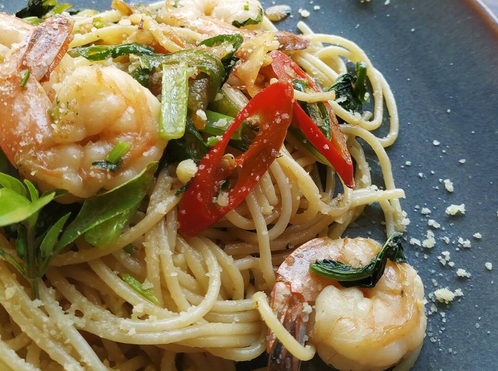 prawn pasta recipes