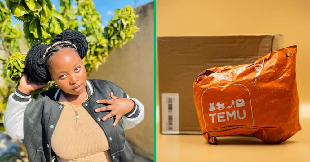 A woman went to her TikTok account to share her disappointment over Temu delivery fees.
