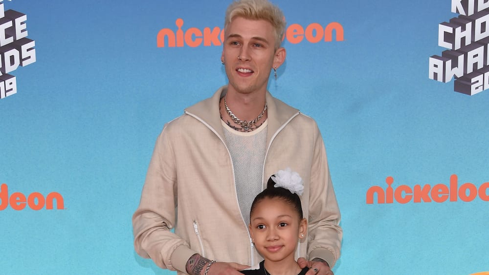 Rapper MGK and daughter Casie Colson Baker