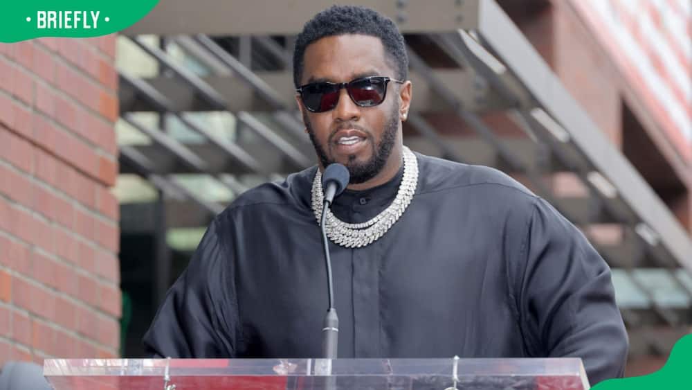 Record producer Diddy during the Hollywood Walk of Fame Star Ceremony for DJ Khaled in 2022