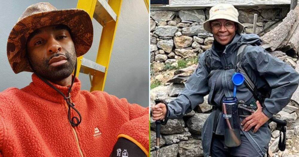 Ricky Rick, mom, Mt Everest summit, snaps and videos