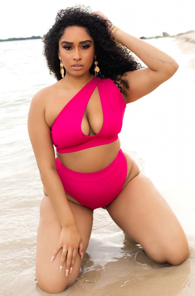 Revealing plus cheap size swimsuits