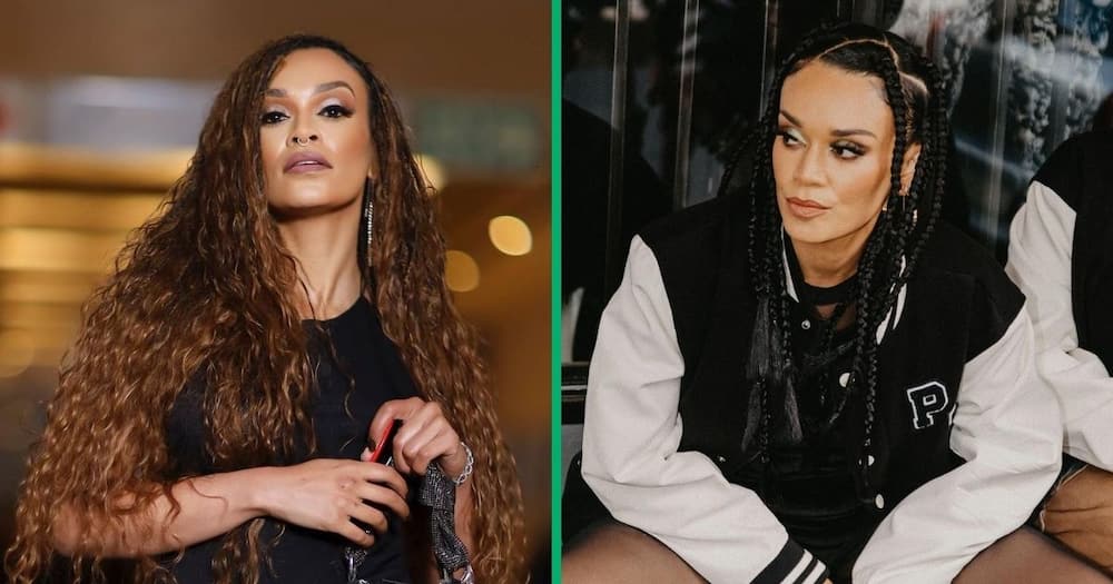 Pearl Thusi shared a video from her Friends of Amstel performance