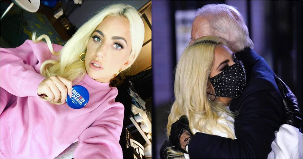 Lady Gaga calls for peace ahead of inauguration