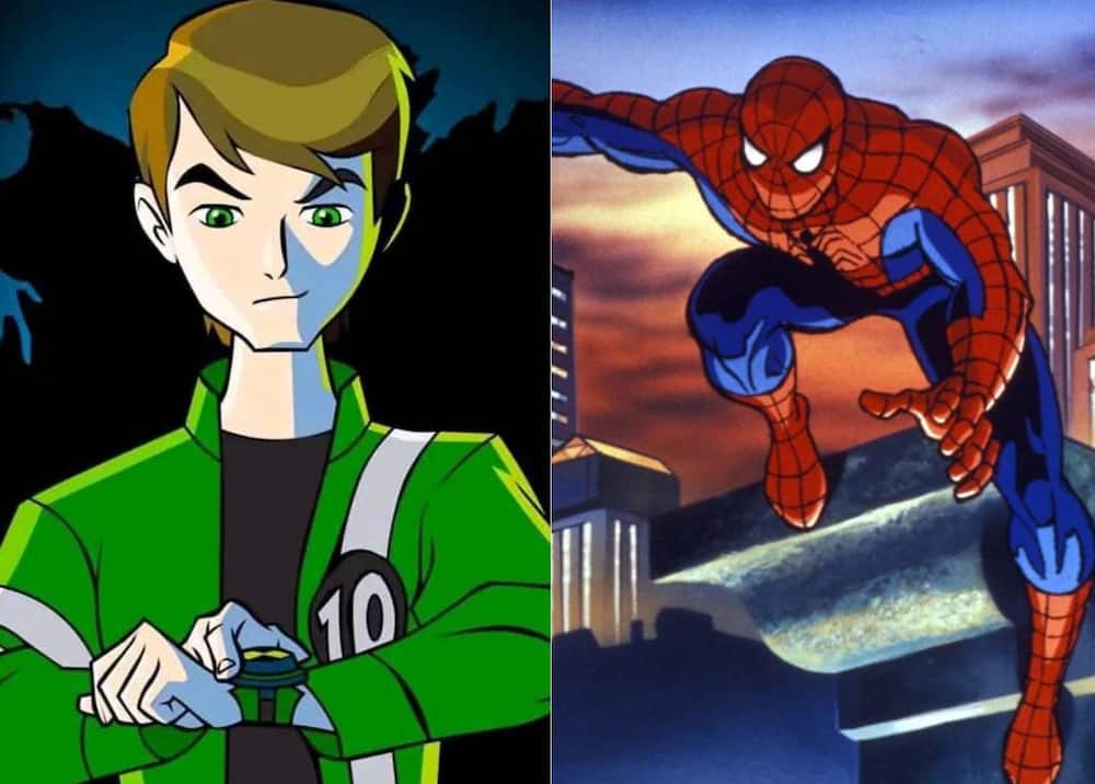Ben 10 and Spiderman