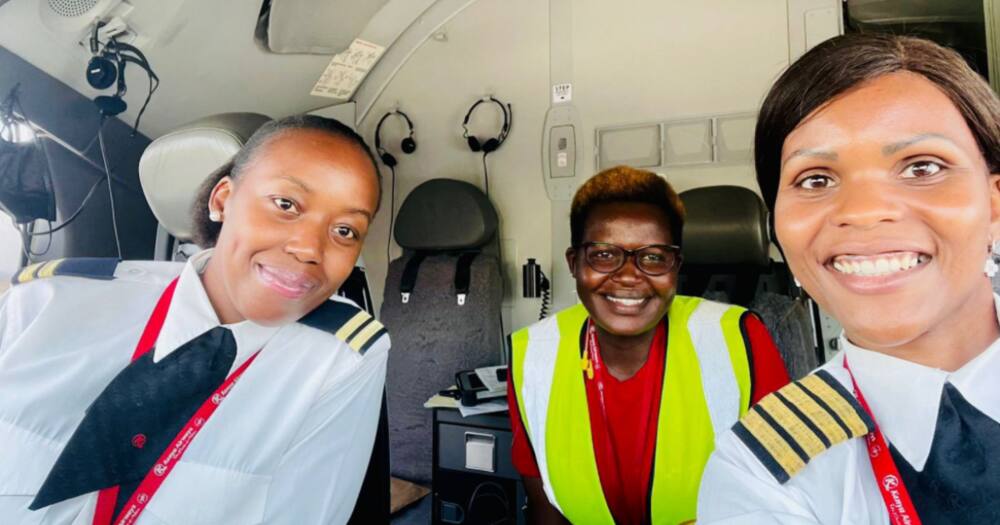 Ruth Karauri, pilot, female pilot, Kenya aviation, dispatching engineer, co-pilot