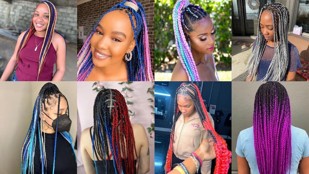 Synthetic Hair Braid Ombre Box Braids Hair Jumbo Ombre, 43% OFF