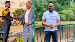 Son makes dad proud with 4th degree from Unisa, earns online admiration from Mzansi