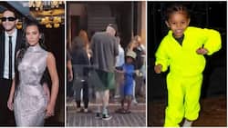 Kim Kardashian's lover Pete Davidson goes out shopping with Kanye West's son, Saint