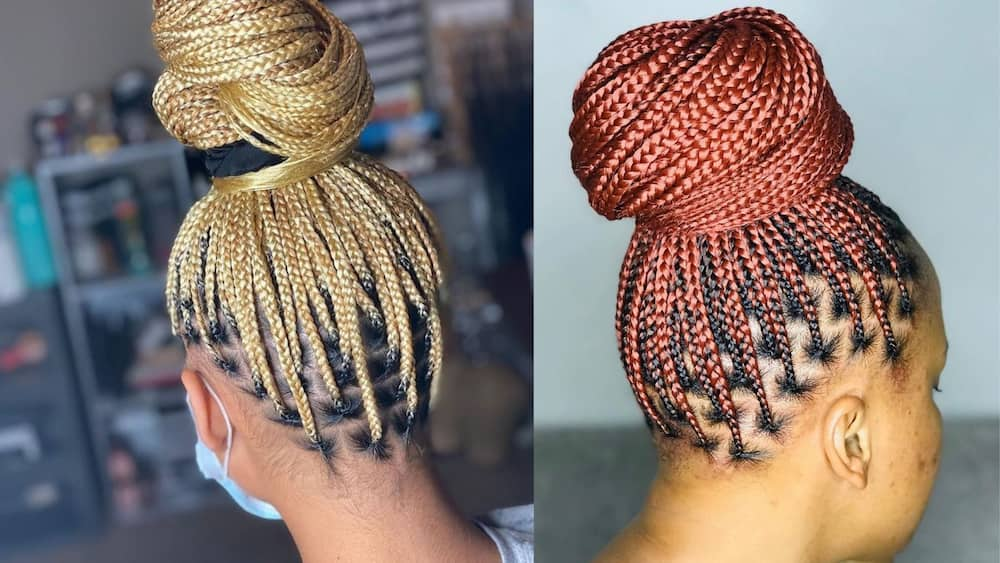 Hottest Ghana Braids 2021 - Latest Stunning Ghanaian Braids Hairstyles To  Check Out 