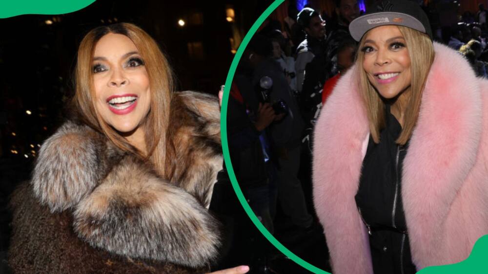 Wendy Williams Wendy Williams during a private dinner in 2023. The media personality attending the 2023 Daniel's Leather Fashion Show (R)