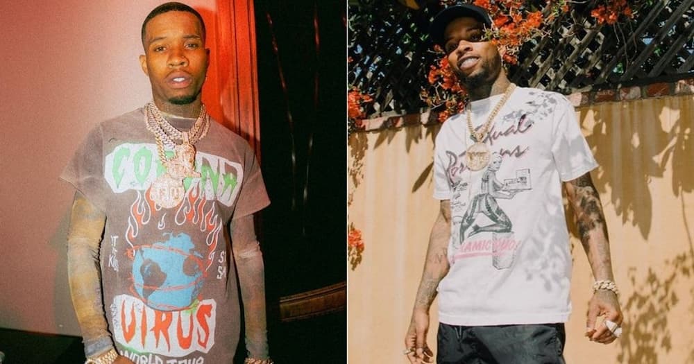 Tory Lanez, car accident, suspects foul play
