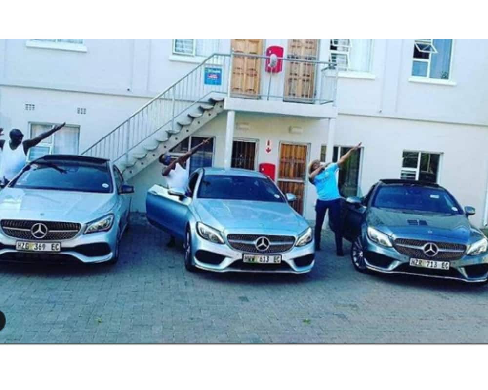 A man shared a photo of cars he and 2 of his friends bought, many congratulate the new owners. Image: Instagram michael_bhucwa