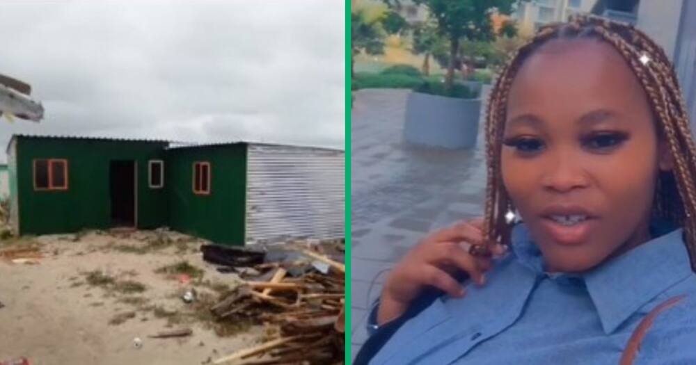 A Cape Town woman and her bae turn a shack into flat