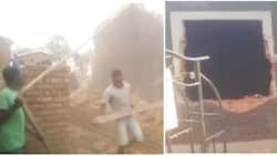 Man gets dumped for new lover after 13-year marriage and angrily destroys 2 houses he built for wife and mother-in-law