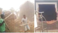 Man gets dumped for new lover after 13-year marriage and angrily destroys 2 houses he built for wife and mother-in-law