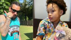 AKA cheers up sick daughter Kairo Forbes, Mzansi reacts: "Daddy's got the remedy"