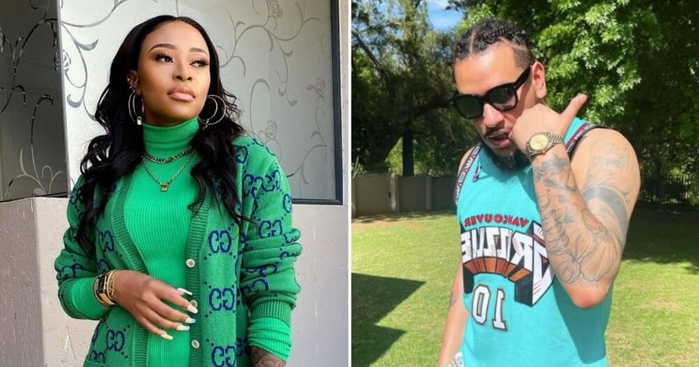 AKA, DJ Zinhle, Father's Day, Celebrity