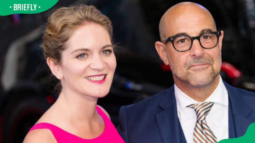 Stanley Tucci and his second wife, Felicity Blunt