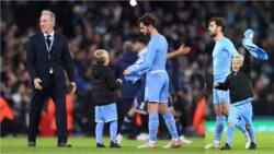 PSG superstars Messi, Neymar and Mbappe snubbed as young fan invade pitch for Man City star’s shirt