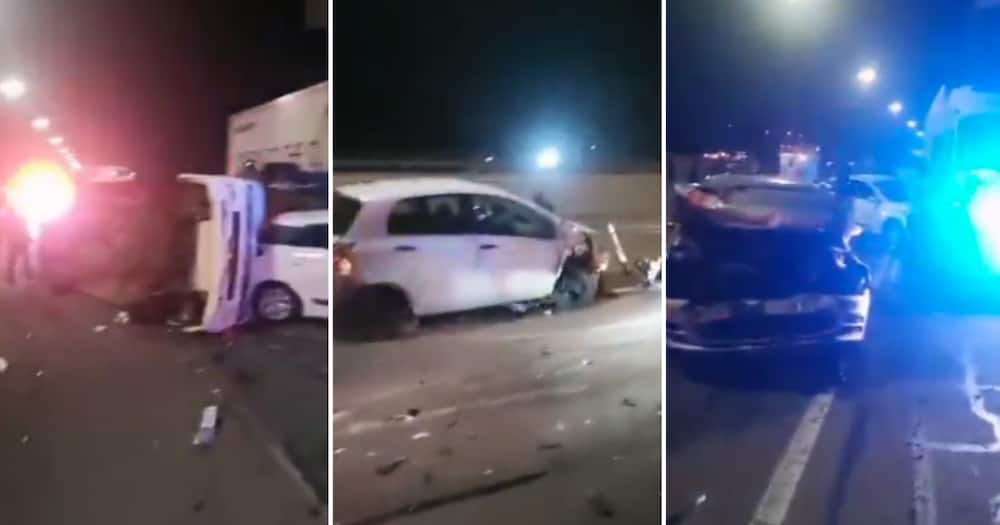 Cars, Car crash, multi-car collision, Tshwane