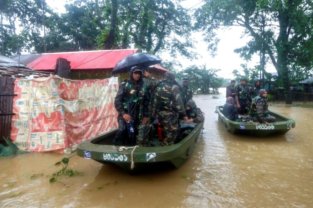 Troops have been dispatched to evacuate people from flooded areas in Bangladesh