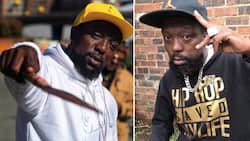 Zola 7 lauded for his Ubuntu after sharing heartwarming video with elderly fan, SA reacts: "You're a blessing"