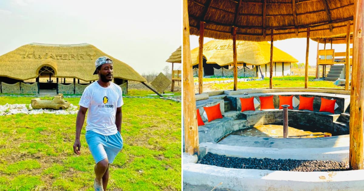 29-Year-Old Zimbabwe Farmer Opens His Own Restaurant, People Shower Him With Blessings, Commending His Hustle