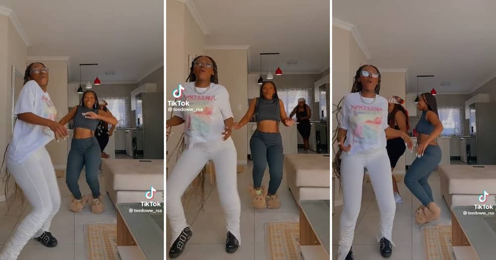3 SA ladies busted lit amapiano dance moves