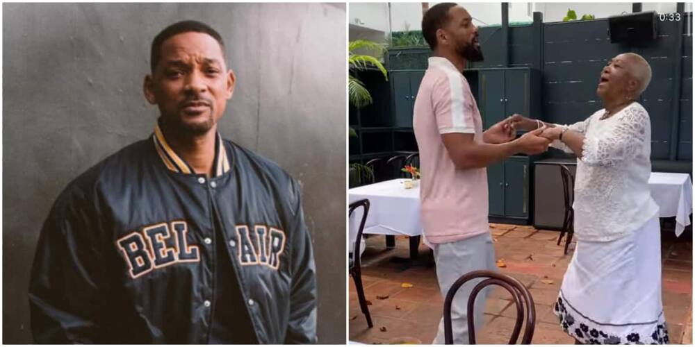 Will Smith and mum dance on her birthday