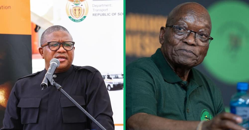 The ANC's secretary general, Fikile Mbalula, admitted that the part lied about Jacob Zuma's Nkandla swimming pool