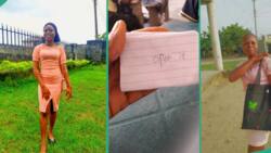 "So touching": Class teacher emotional after opening note her pupil gave her, shares it online